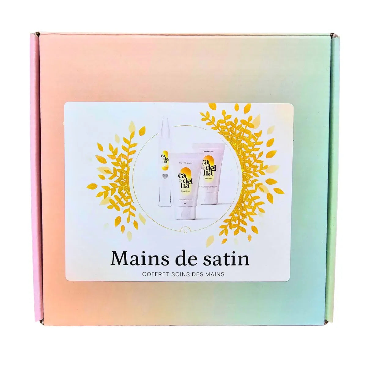 Coffret mains de satin