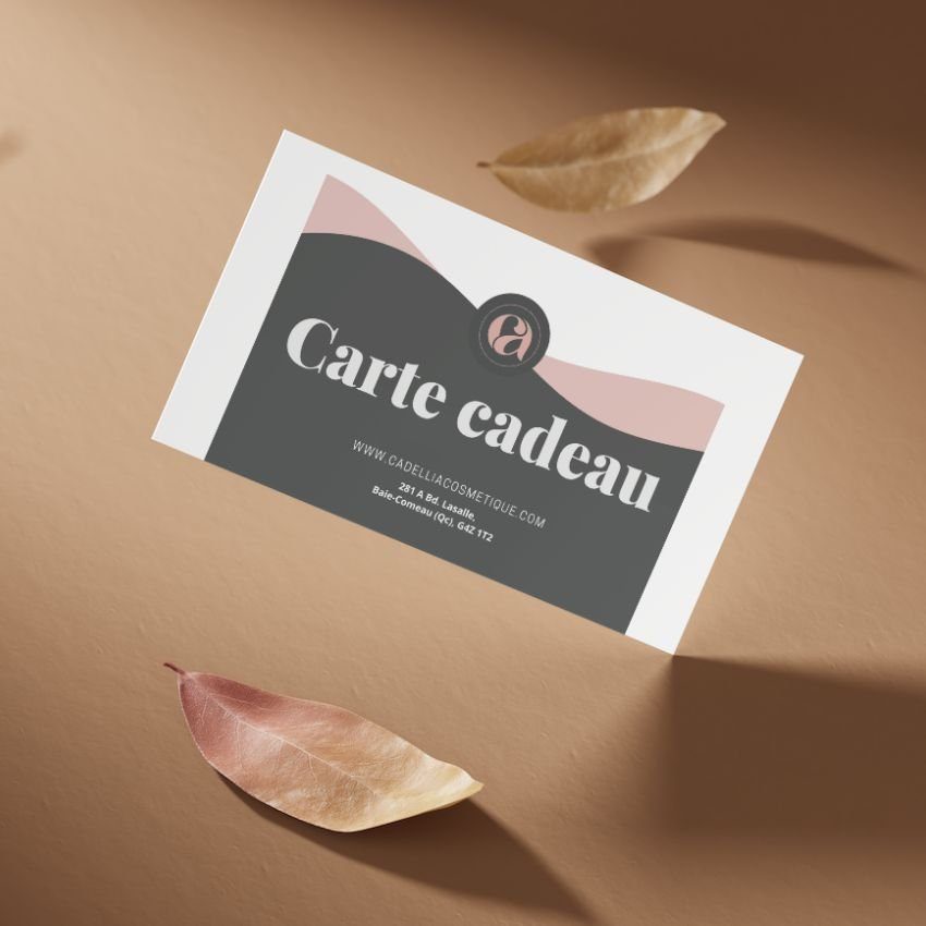 photo de Carte-Cadeau Cadellia Cosmétique